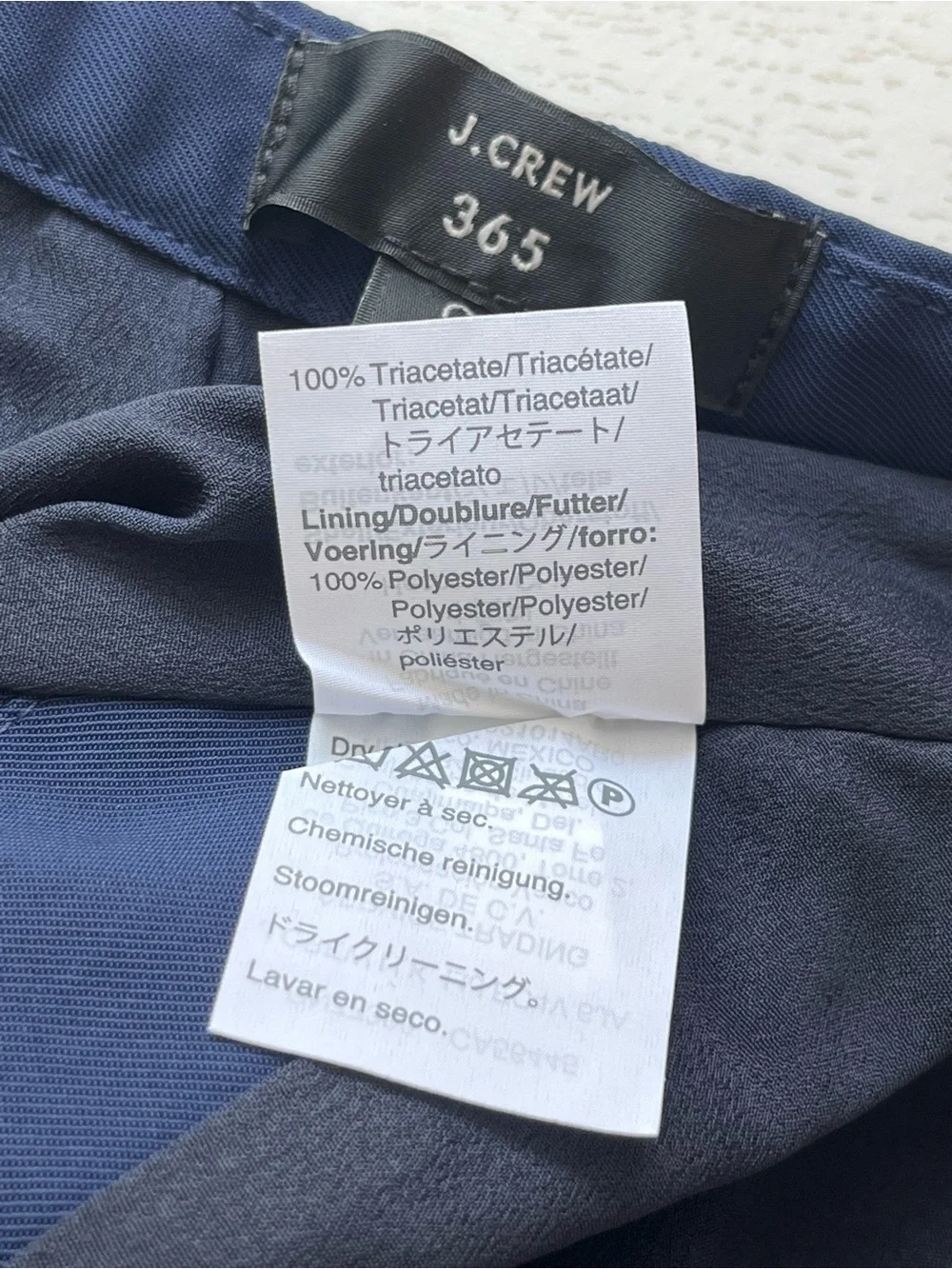 J. Crew Asymmetrical Pencil Skirt Japanese Weave Size 0 NEW Workwear Office